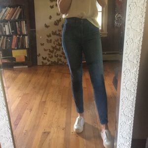 Madewell high waisted sailor jeans 26
